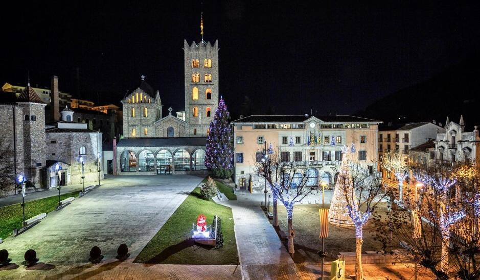 Llanars, En Vall De Camprodon Vistas Montana De Frente, Ascensor, Orientacion Sur, Chimenea, Wifi, Mollo Park, Vallter, Hipica, Golf Exterior photo